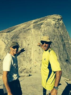 50th birthday, Half Dome!