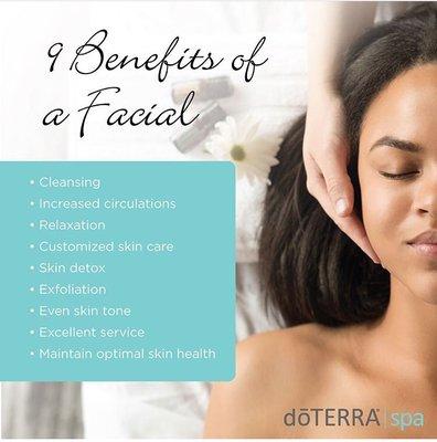 Benefits of facial!