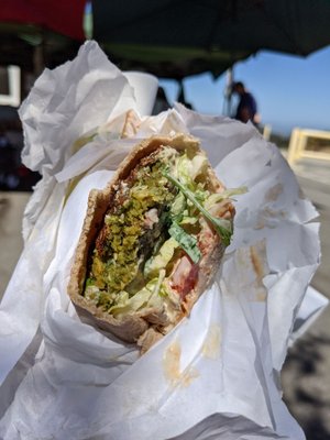 Falafel wrap