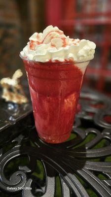 Red Velvet frappe