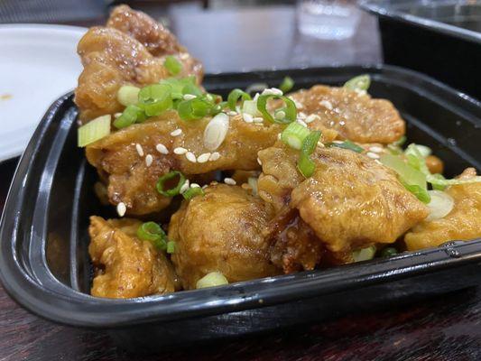 Orange chicken