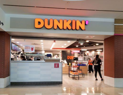 Storefront for Dunkin Portage Service Area