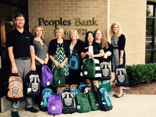 Backpacks for kids drive!