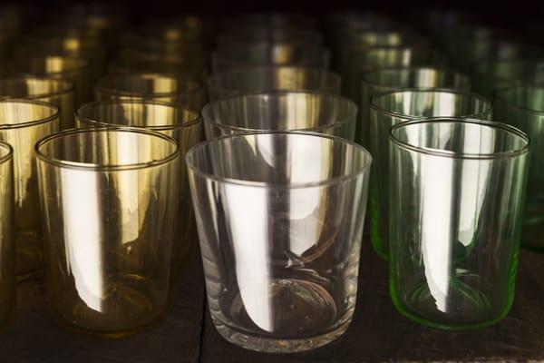 Hand-blown Tuscan Glass Tumblers