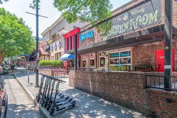 Demonbreun Hill off Music Row in Downtown Nashville