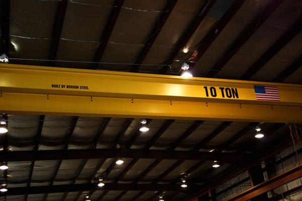 10 Ton in house crane