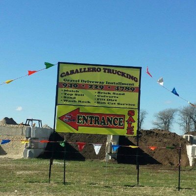 With many years of experience Caballero Sand and Gravel provide road base, gravel, sand, rock or any other material.