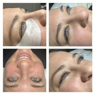 What an eye stopper! Yes, we do lash lifts! Perfect for a special event or occasion and everyday life!