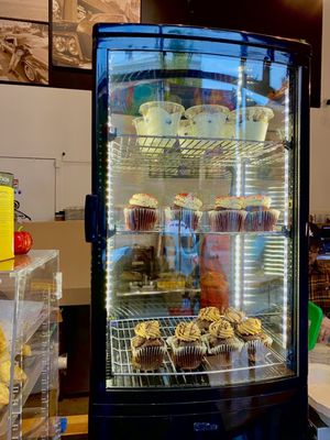 Refrigerated pastries and fresh daily parfaits!