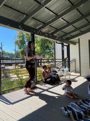 Outdoor Books & Bubbles