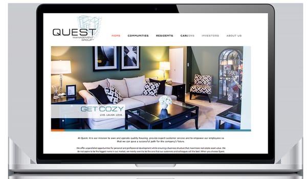 Redesigned the Quest Management website and created an internal communication and filing system for employees and investors.