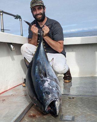 Darren with a Big Bluefin Tuna!