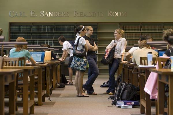 The Alexander Campbell King Law Library at Georgia Law.