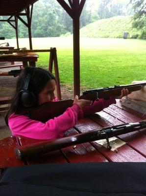 Taking my daughter shooting