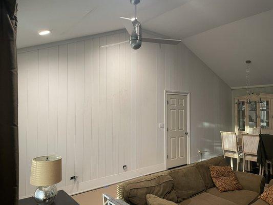 7-1/2" MDF Vertical Shiplap