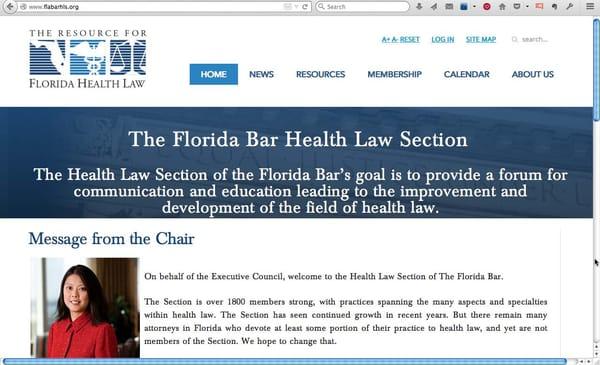 Health Law Section of the Florida Bar