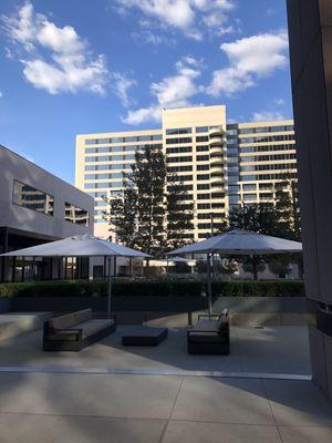 Office complex from an inside view.