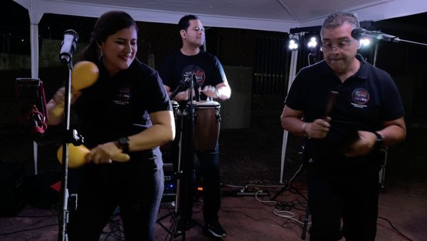 Trio band corporate party