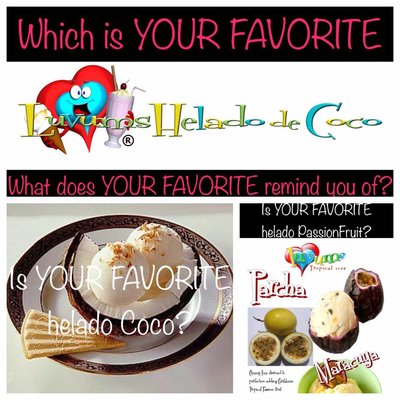 What's you favorite helado?  What does your favorite helado remind you of?