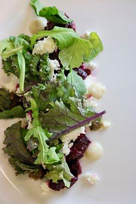 Beet Salad with Onion Soubise