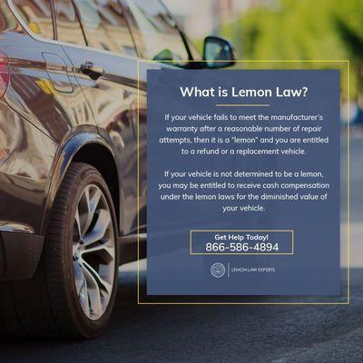 The Lemon Law Experts