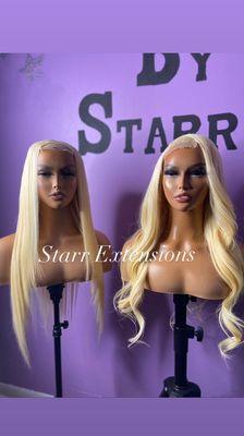 24in 4*4 Closure wig (613)