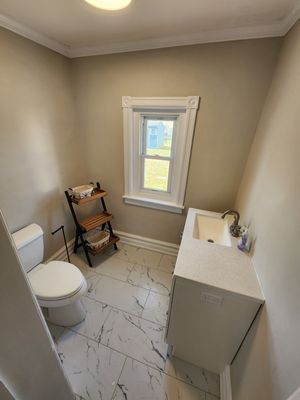 Bathroom remodel.