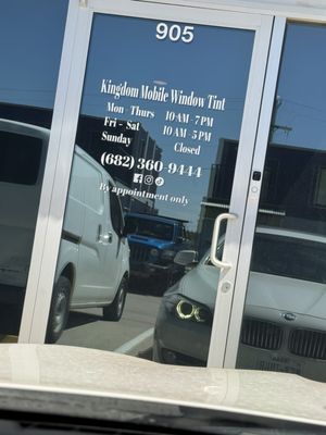 Kingdom Mobile Windows Tint