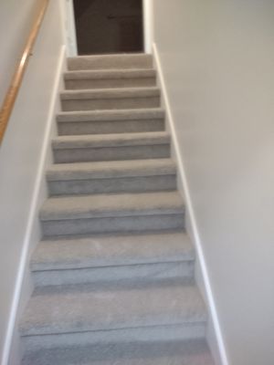 Carpet stair install in Spring Hill