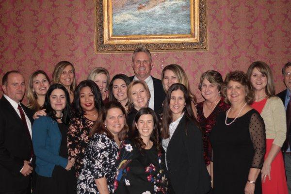 A team photo at Westover- Bon Air in Richmond VA