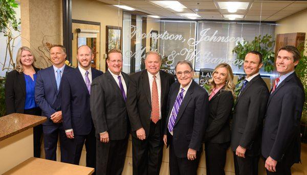 The team of Attorneys at Robertson, Johnson, Miller & Williamson