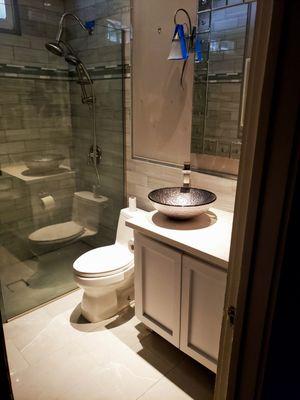 Complete bathroom  remodeling