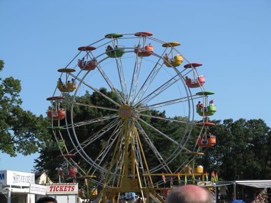 Ferris Wheel in Carnival area at Music Fest