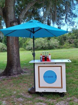 Old fashion cart set up available for special events and private parties