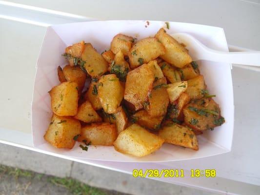 Spiced potatoes