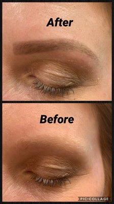 Eyebrows transformation!!