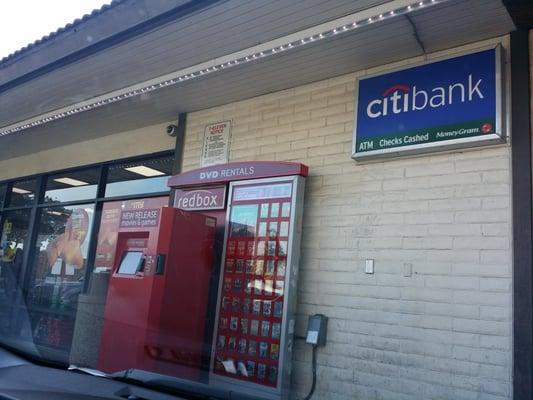 Red box and citi bank