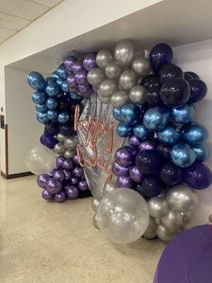 Elevated Balloon Decor