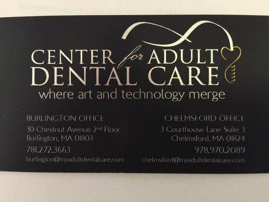 Center For Adult Dental Care