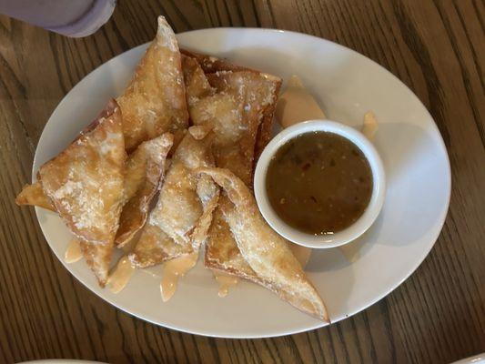 Bacon wontons