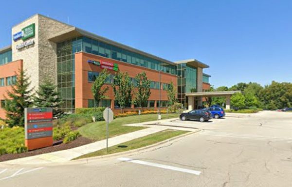 Moorland Reserve Health Center entrance and parking lot