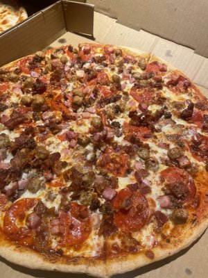 All Meat Pizza