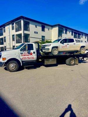 Flatbed towing in southwest florida lee county