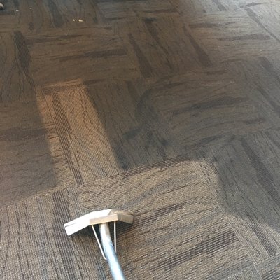 Cleaning commercial carpets