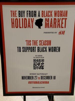 "Buy From A Black Woman" Holiday Market runs on Saturdays until 12/18/21