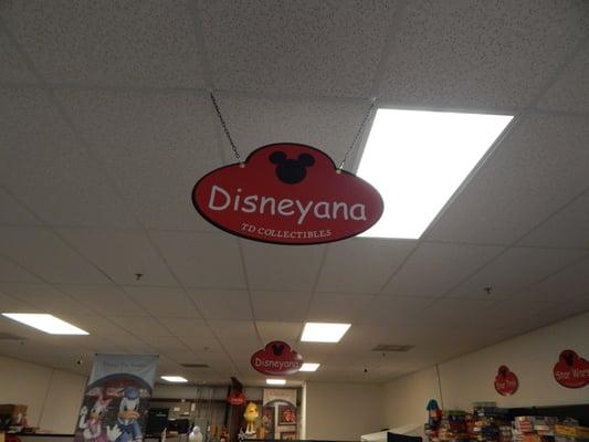 Large Disneyana Section