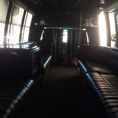 Limousine Bus interior