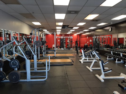 State of the art weight room