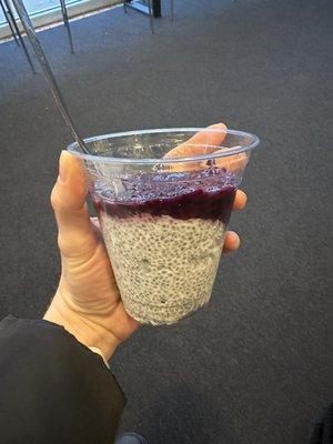 Chia pudding. So good!!!