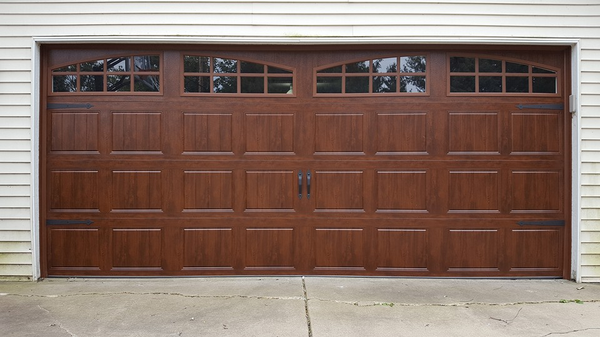 16x7 with glass gallery door with decorative hardware